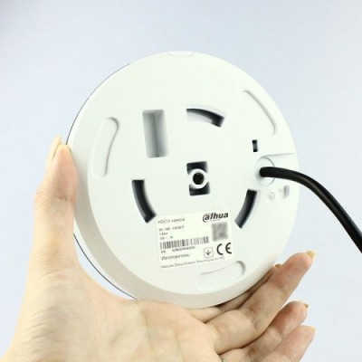 HDCVI видеокамера Fisheye 5 Мп Dahua DH-HAC-EW2501P со встроенным микрофоном для системы видеонаблюдения